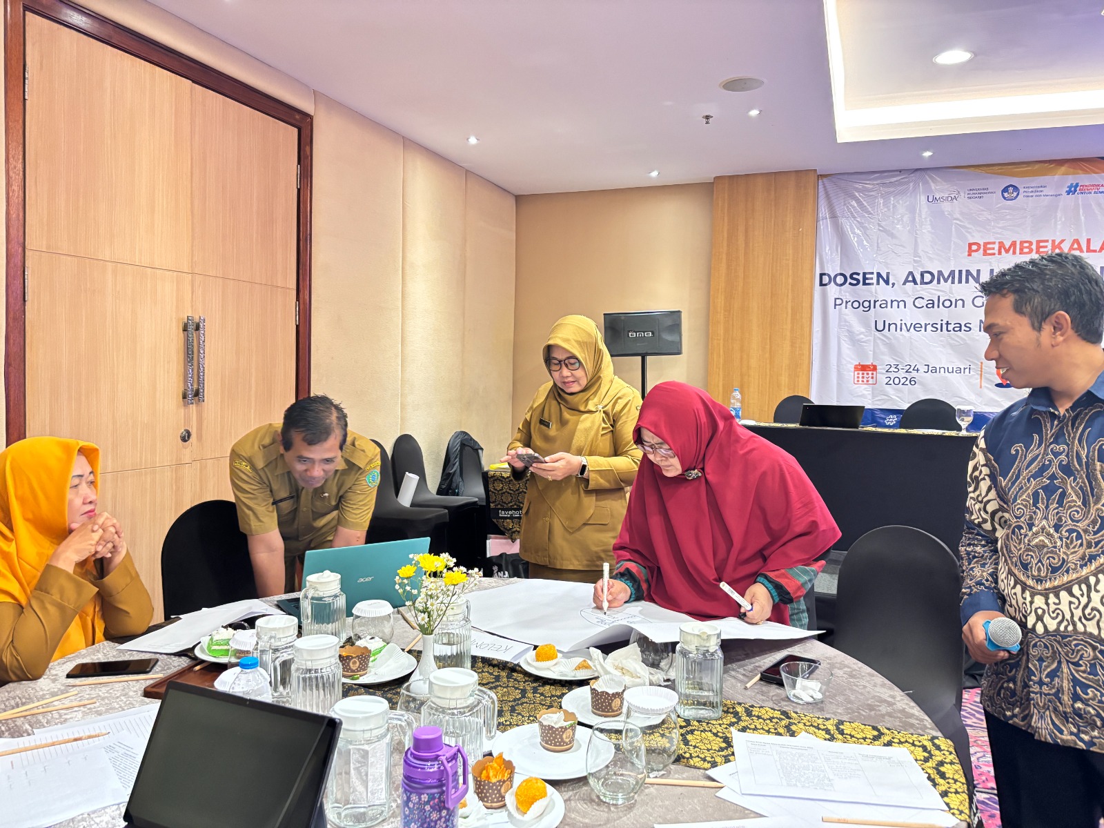 Pembekalan Dosen, Admin LMS, dan Guru Pamong