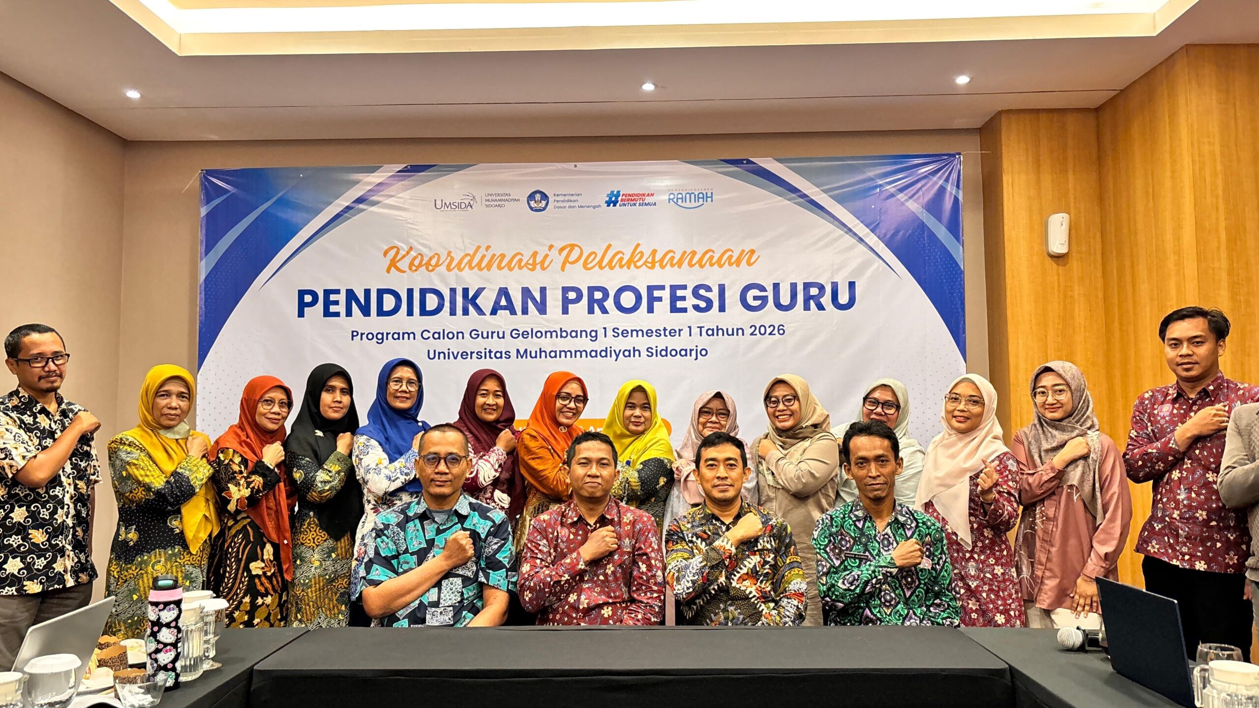 Koordinasi Pelaksanaan PPG CAGUR