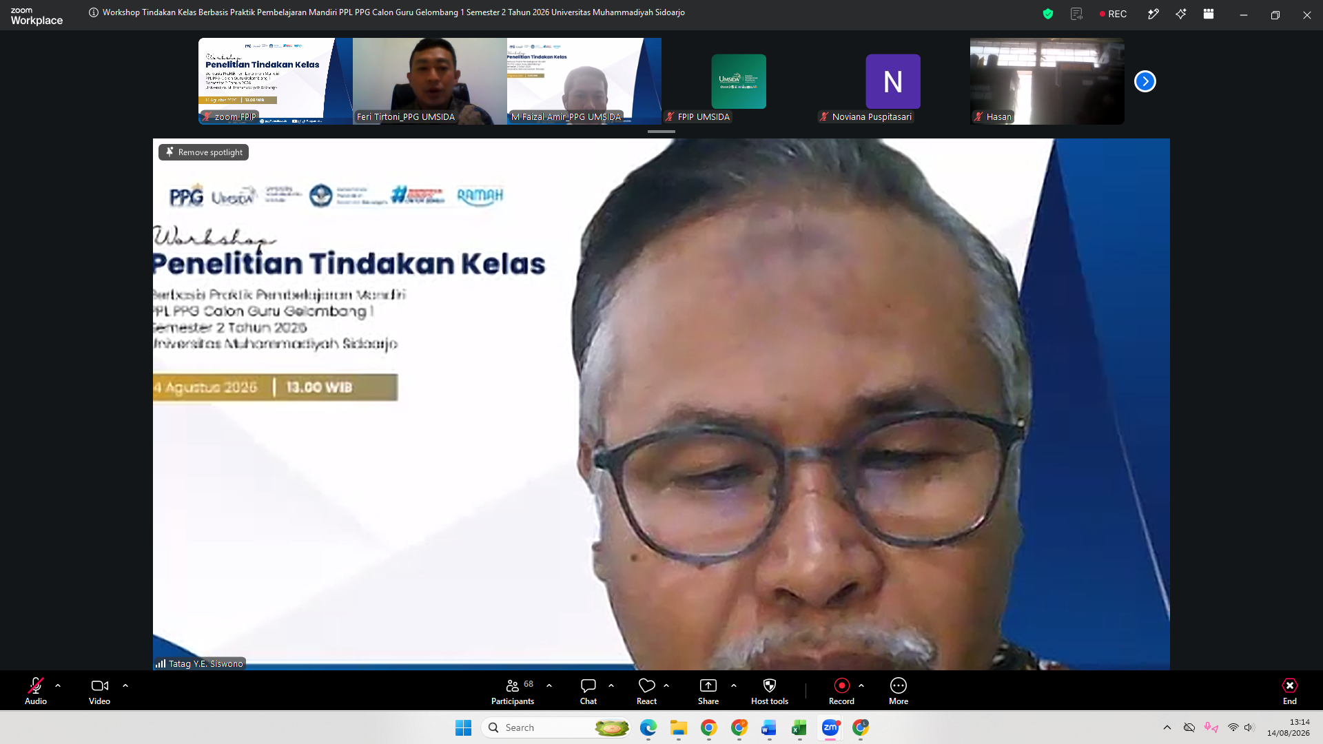 Workshop PTK PPG UMSIDA
