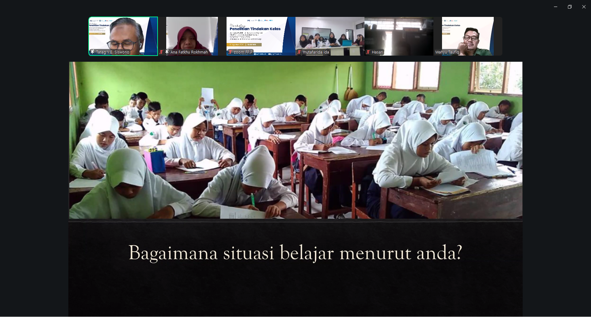 Workshop PTK PPG UMSIDA