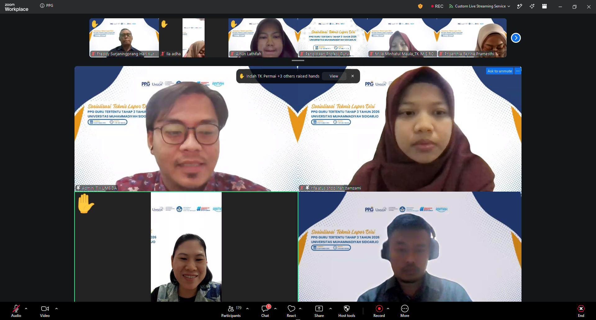 Sosialisasi Lapor Diri PPG Guru Tertentu