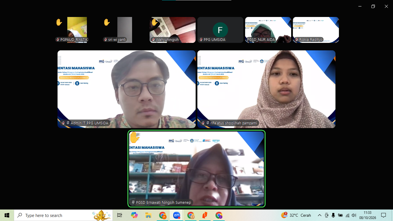 Orientasi PPG Guru Tertentu PKA