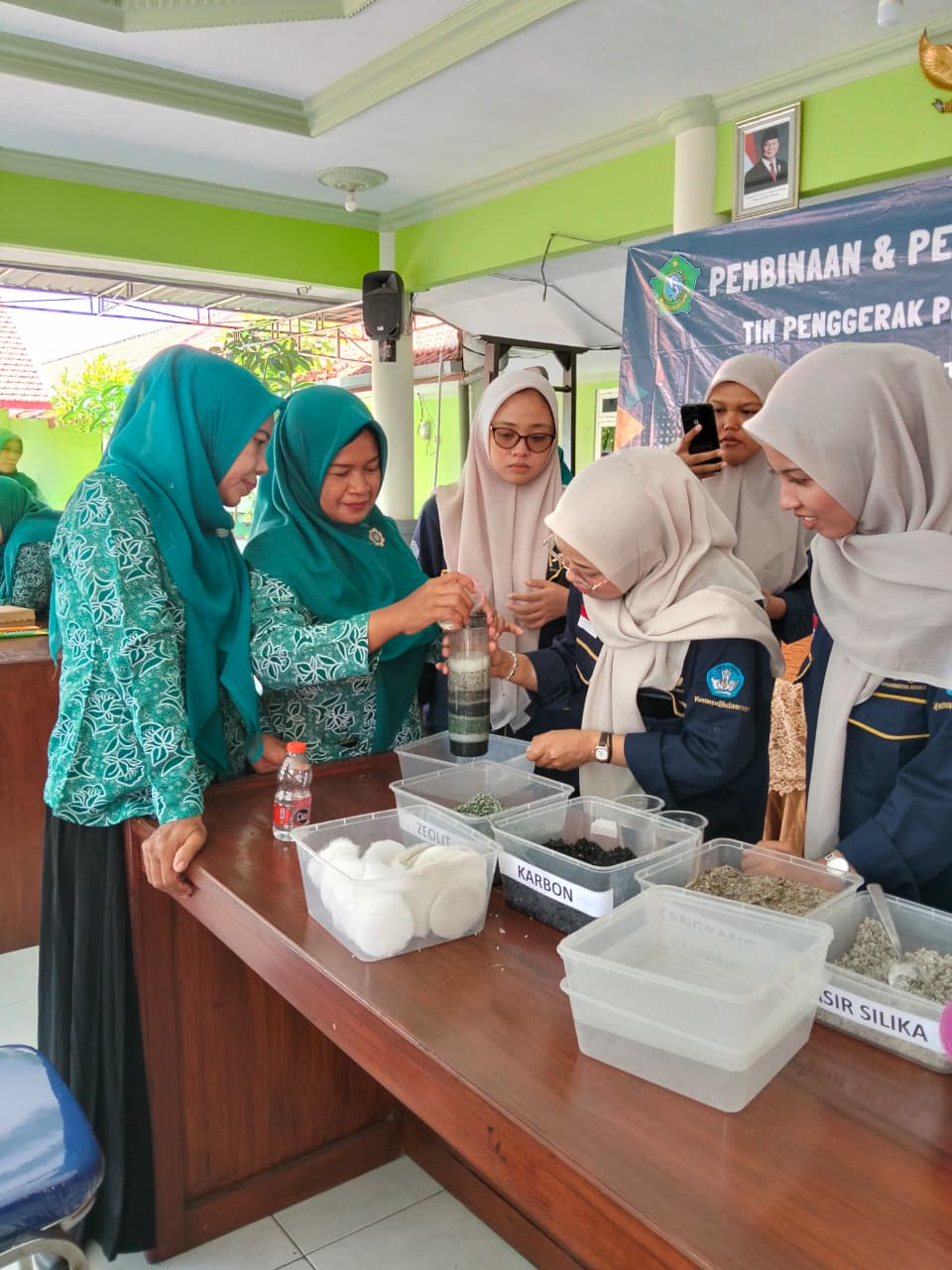 Filter Air Cangkang Kupang